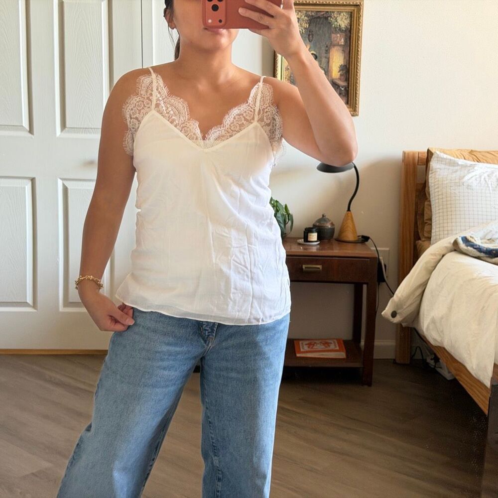 Cami NYC lace tank